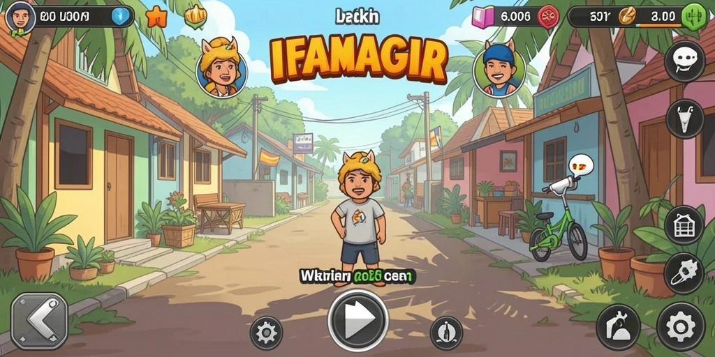 Screenshot memperlihatkan mode multiplayer yang seru.