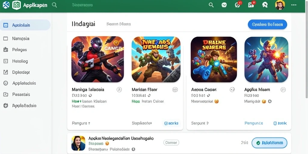 Fitur komunitas yang memudahkan interaksi pemain.