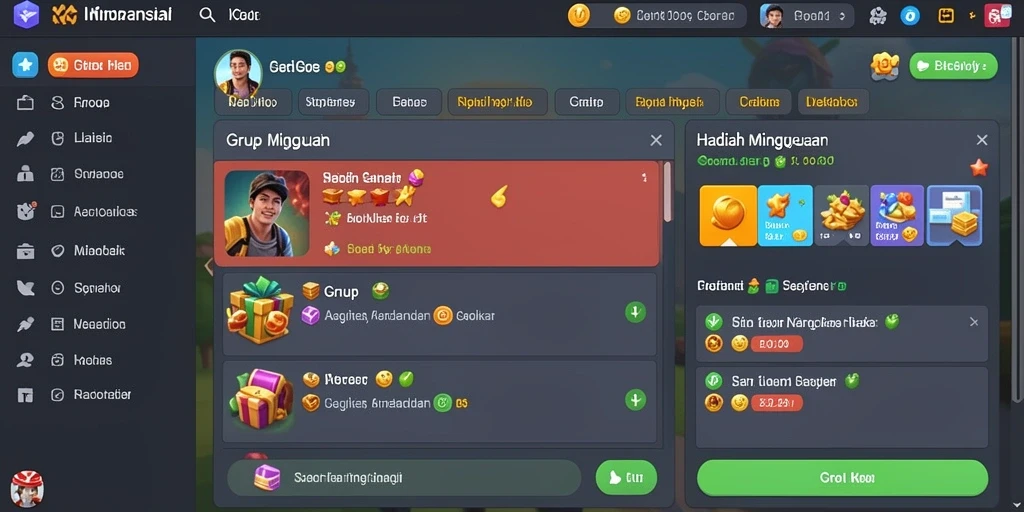 Adegan pertarungan epik antar karakter dengan efek visual yang keren.