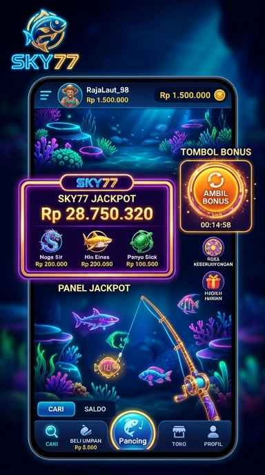 sky77 — layar beranda